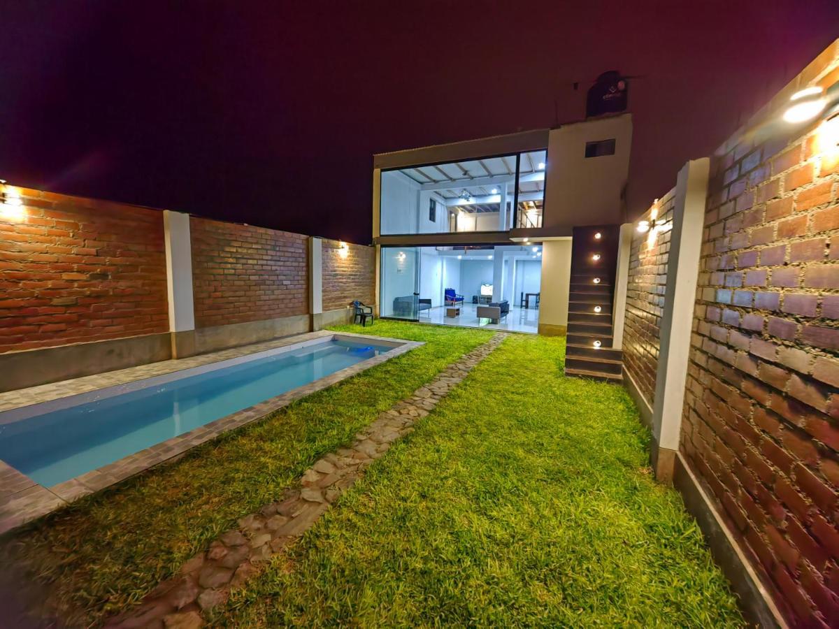 Villa Casa De Playa Con Piscina à Ancon Extérieur photo
