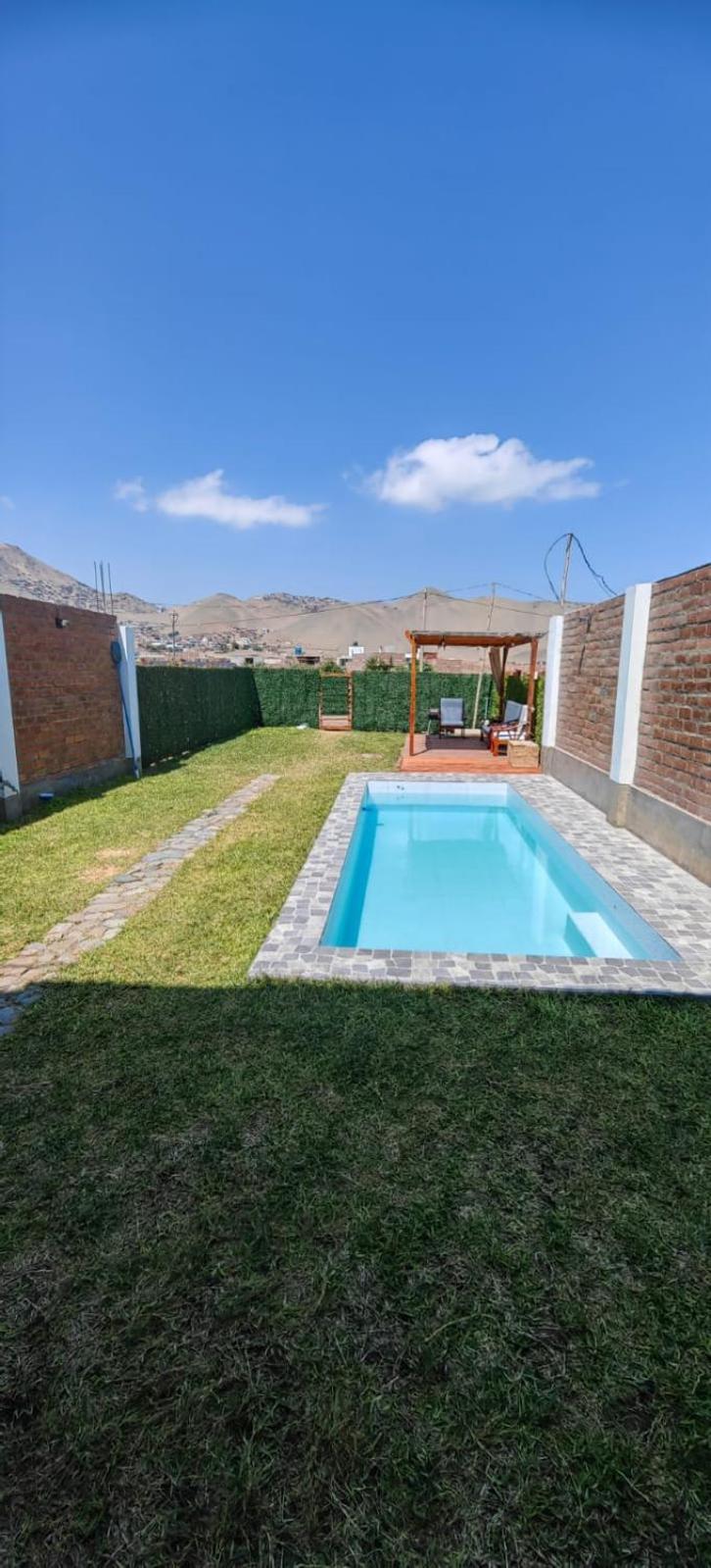Villa Casa De Playa Con Piscina à Ancon Extérieur photo